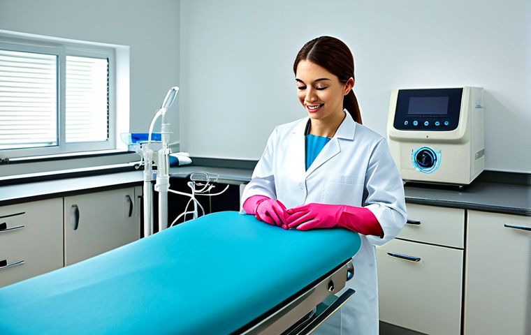 치과 감염 관리 실무 - **
A young woman with a bright, healthy smile, demonstrating proper brushing technique in a well-li... 치과 감염 관리 실무 - **
A young woman with a bright, healthy smile, demonstrating proper brushing technique in a well-li...